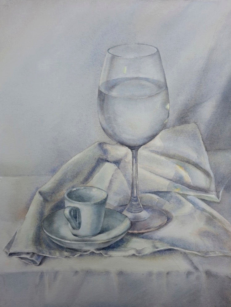 White still life